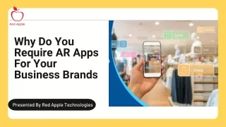 why do you require ar apps for your business