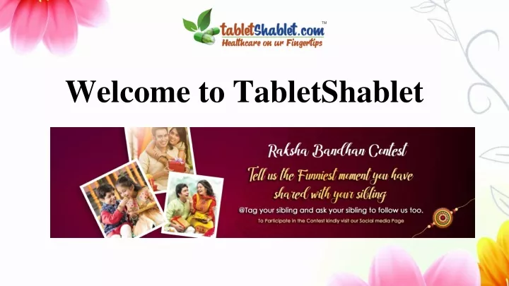 welcome to tabletshablet