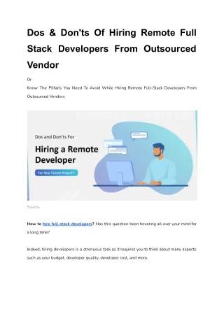 dos don ts of hiring remote full