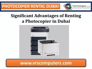 photocopier rental dubai