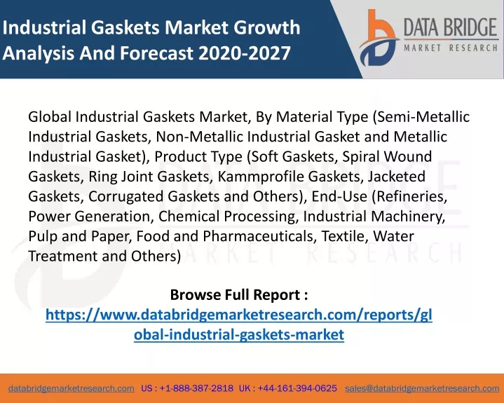 industrial gaskets market growth analysis
