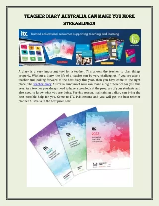 teacher diary australia can make you more teacher