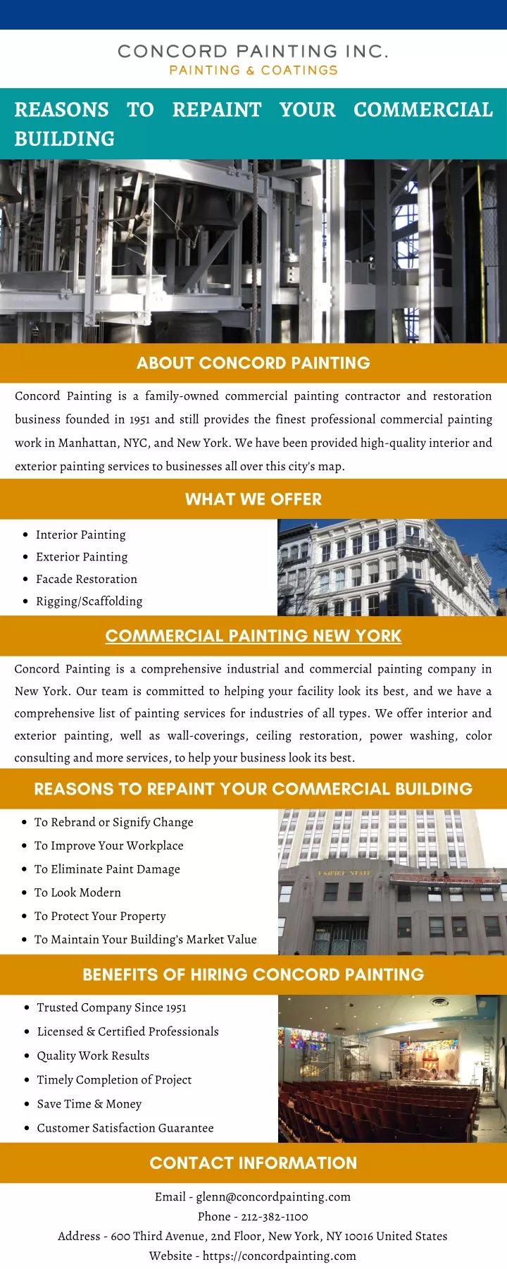 reasons to repaint your commercial building