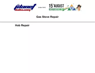 Gas Stove Repair