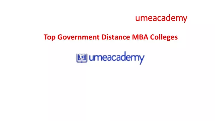 umeacademy