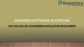 sapphire software solutions
