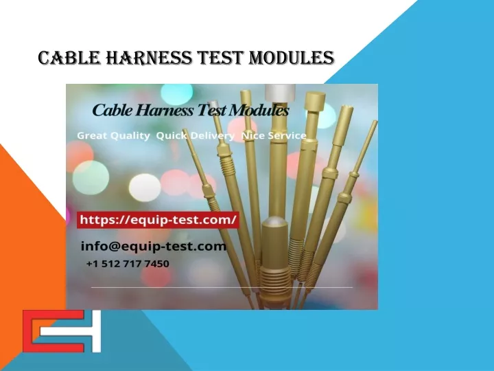 cable harness test modules