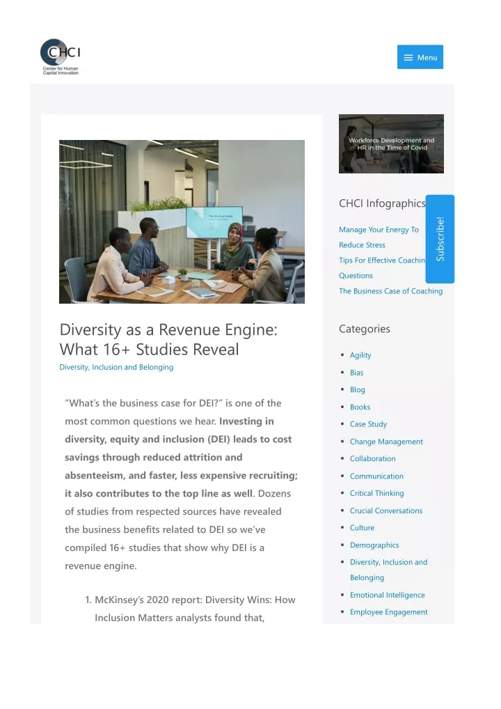 diversity as a revenue engine what 16 studies