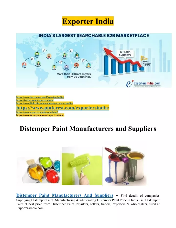 exporter india