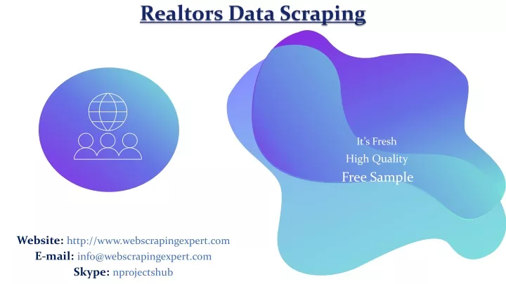 realtors data scraping