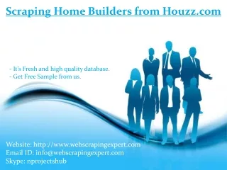 scraping home builders from houzz com