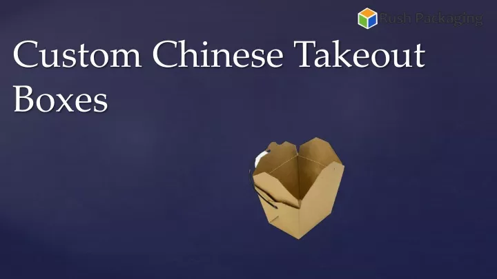 custom chinese takeout boxes