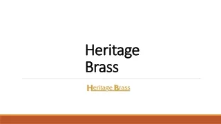 heritage brass