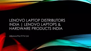 lenovo laptop distributors india-lenovo laptops & hardware products india