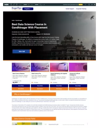 Data Science Course in Gandhinagar