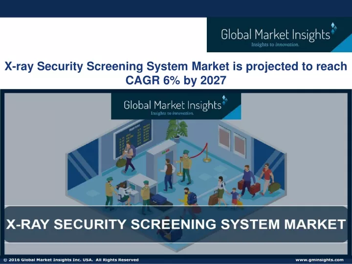 x ray security screening system market
