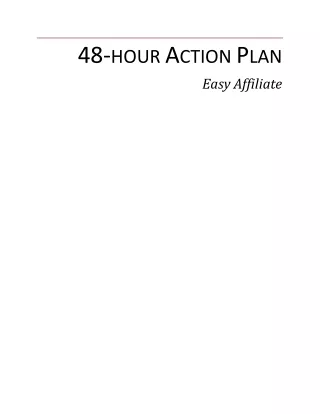 The_48_Hour_Affiliate_Action_Plan
