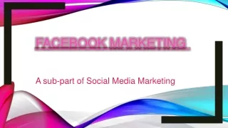 facebook Marketing Service ppt