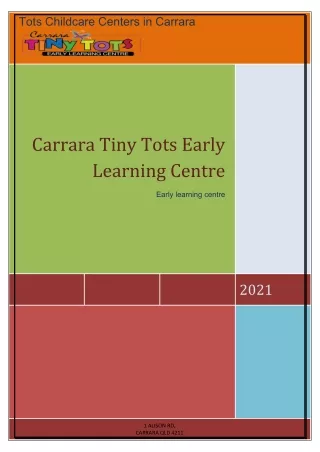 Carrara Tiny Tots Early Learning Centre