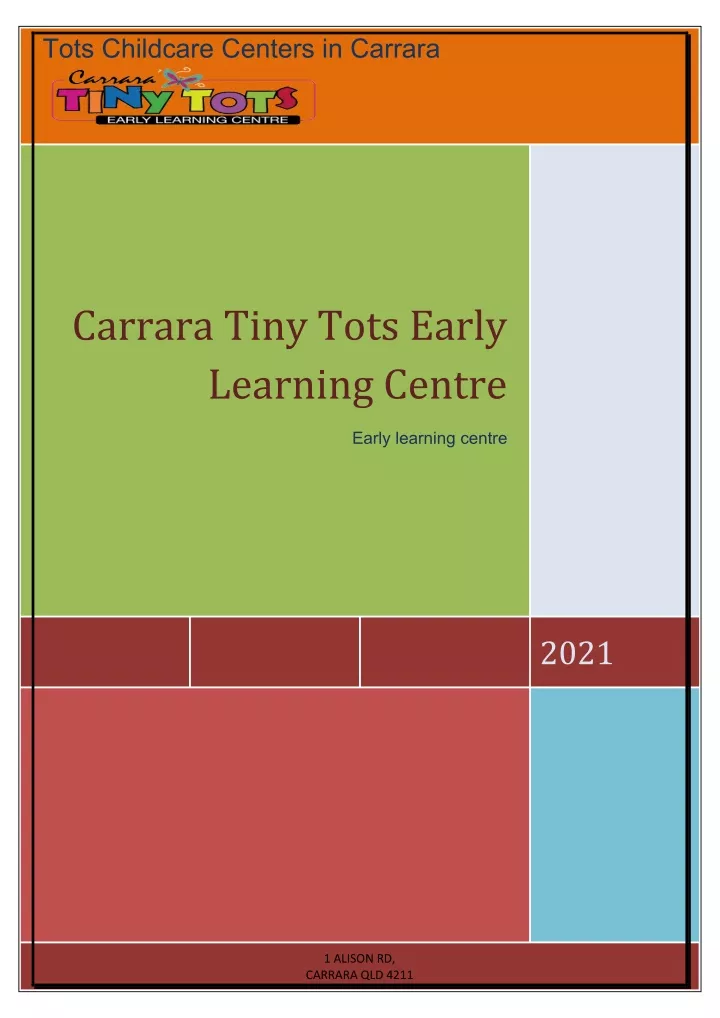 tots childcare centers in carrara