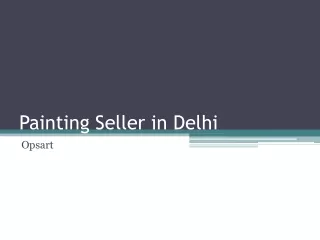 Painting Seller in Delhi