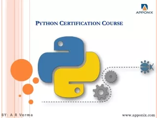 Python Certification Course