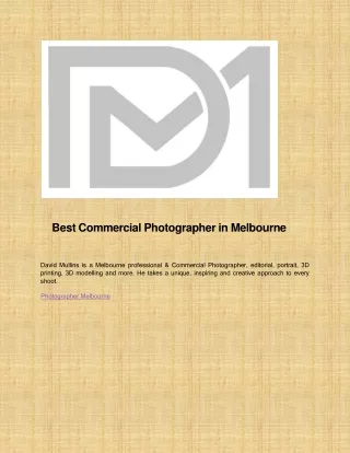 Best Commercial Photographer in Point Cook