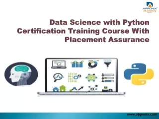 Data Science Course With Python Machine Learning