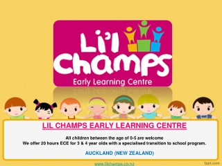 Lil Champs Childcare PPT - new