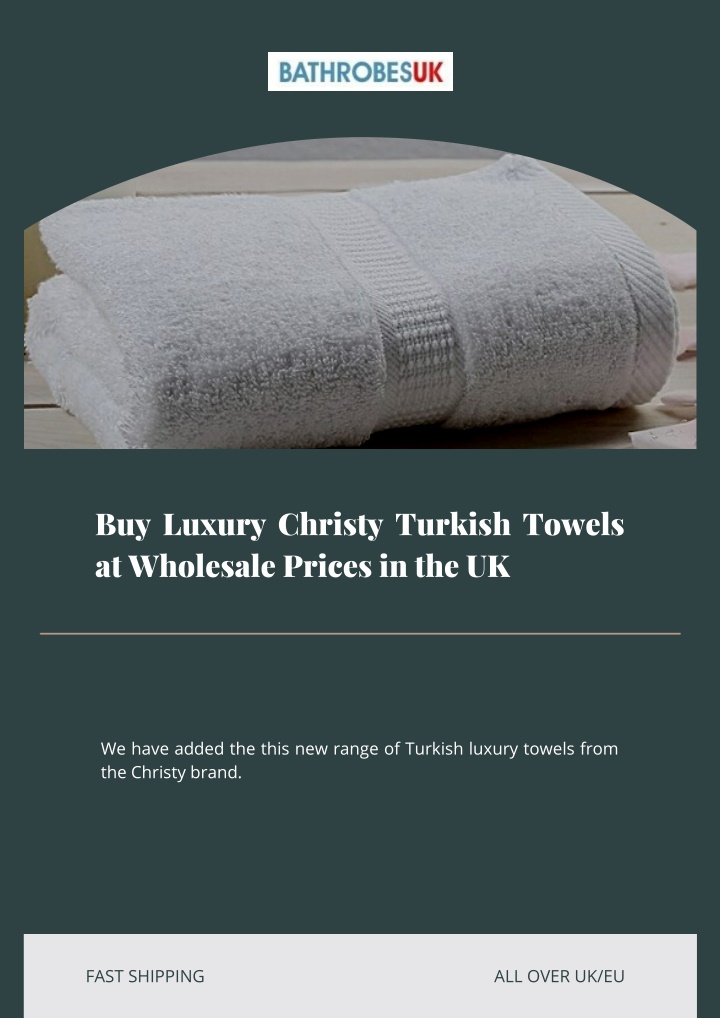 buy luxury christy turkish towels at wholesale