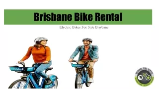 Electric Bikes For Sale Brisbane
