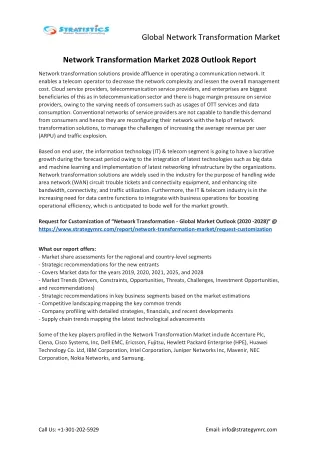 global network transformation market