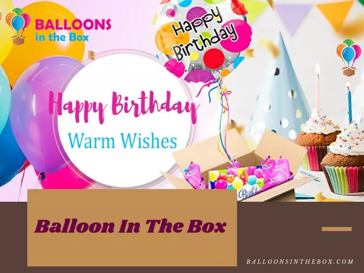 balloon in the box