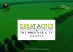 Prestige Great Acres Sarjapur, Bengaluru | Brochure - slide 1