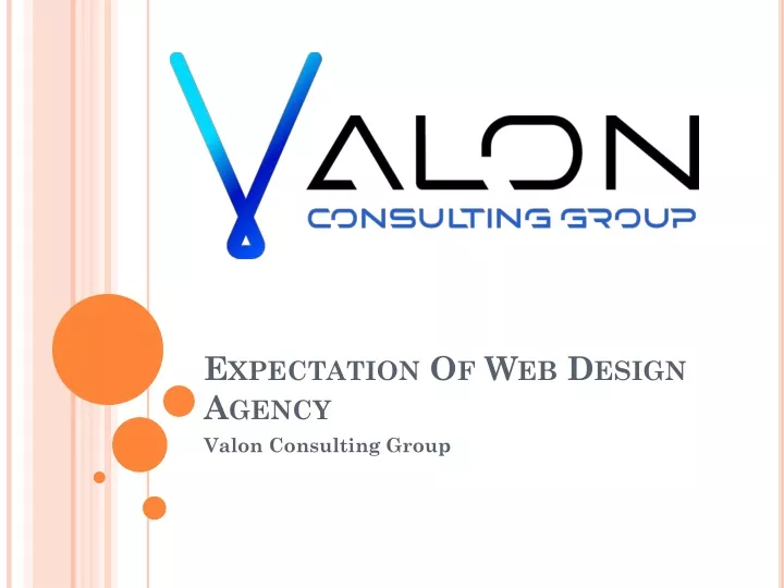 expectation of web design agency