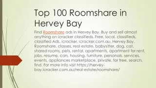 Top 100 Roomshare in Hervey Bay