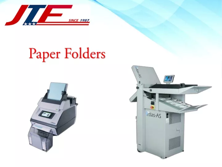paper folders