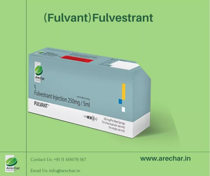 fulvant fulvestrant