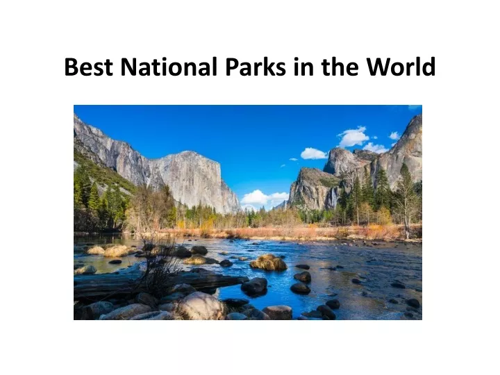 best national parks in the world