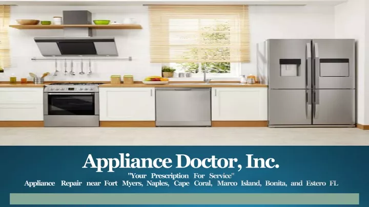 appliance doctor inc your prescription