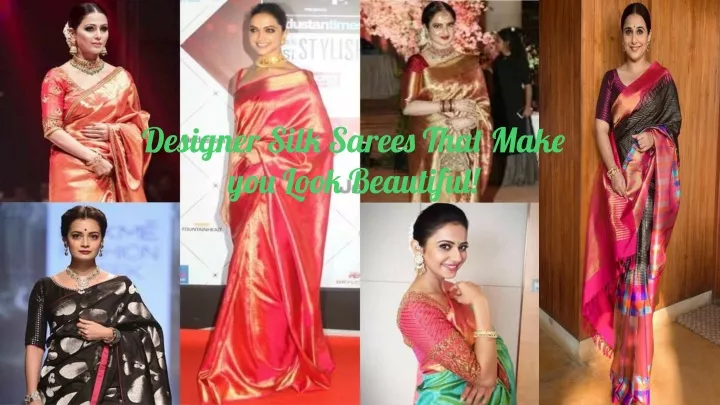 designer silk sarees that make you look beautiful