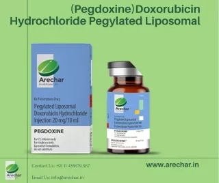 (Pegdoxine)Doxorubicin Hydrochloride Pegylated Liposomal