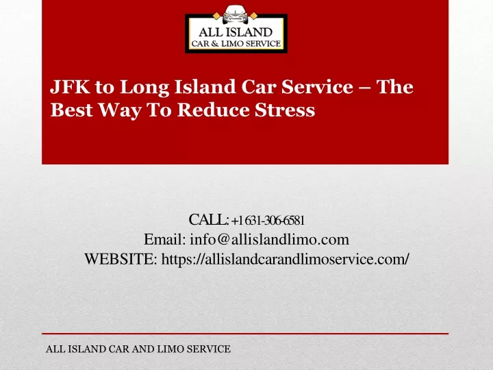 jfk to long island car service the best
