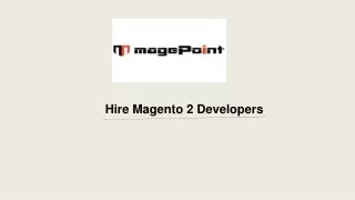 hire magento 2 developers