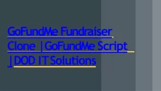 gofundme fund r aiser clone gofundme script