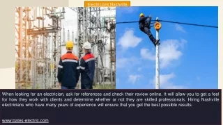 electricians nashville