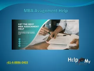 Get the Monkey off Your Back with Our MBA Assignment Help