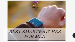 best smartwatches for men