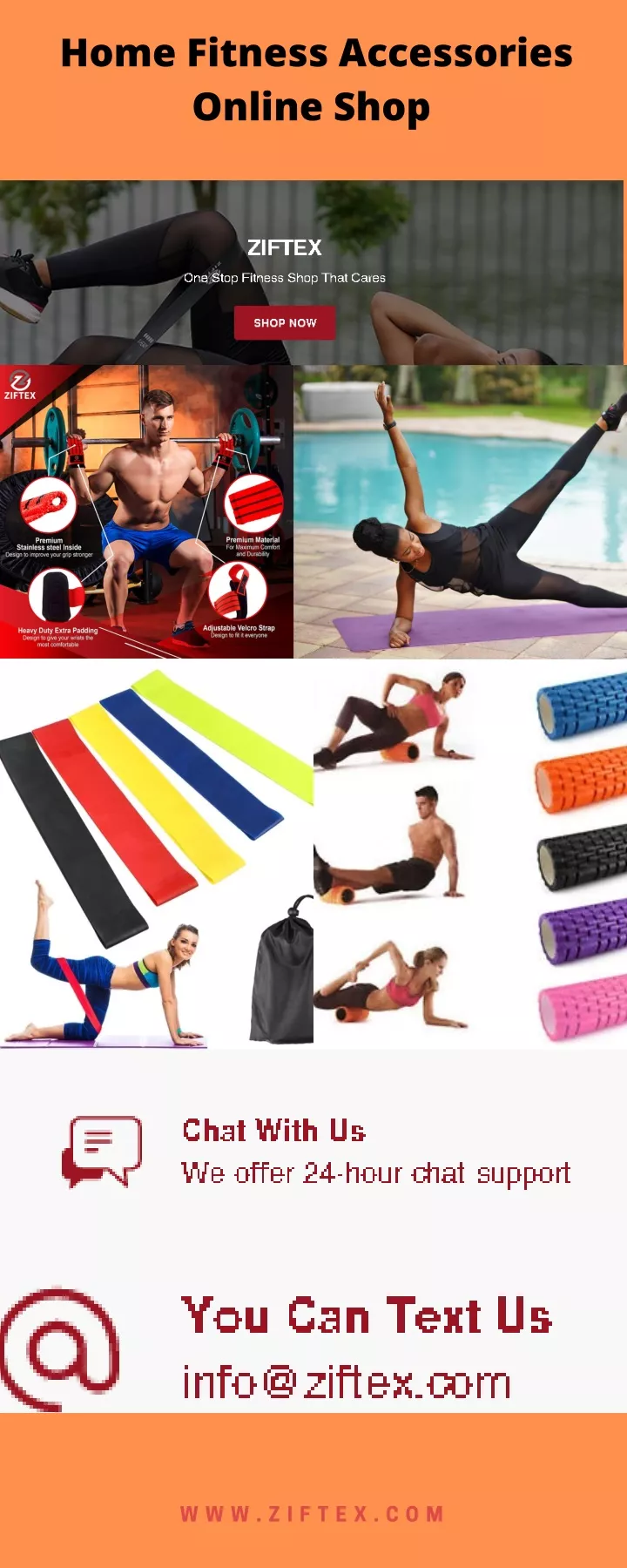 home fitness accessories online shop