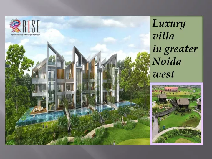 luxury villa in greater noida west